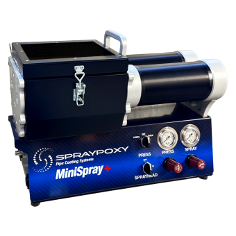 Spraypoxy MiniSpray ++ Epoxi cső felületkezelő rendszer, DN32-160, max 20m