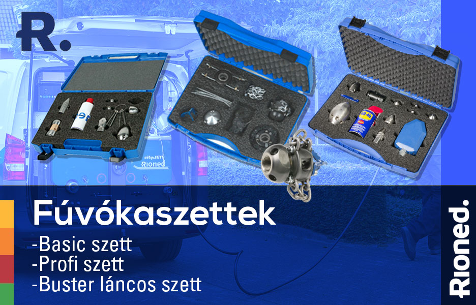 Fúvókák magasnyomású csatornatisztítókhoz Fúvókák magasnyomású csatornatisztítókhoz